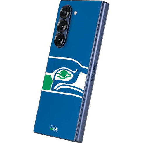 NFL Seattle Seahawks Retro Logo Galaxy Z Fold6 Skin
