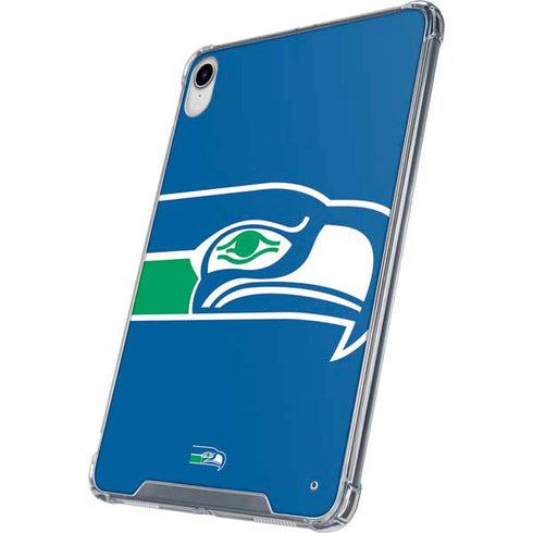 NFL Seattle Seahawks Retro Logo iPad 11th Gen (2025) Clear Case