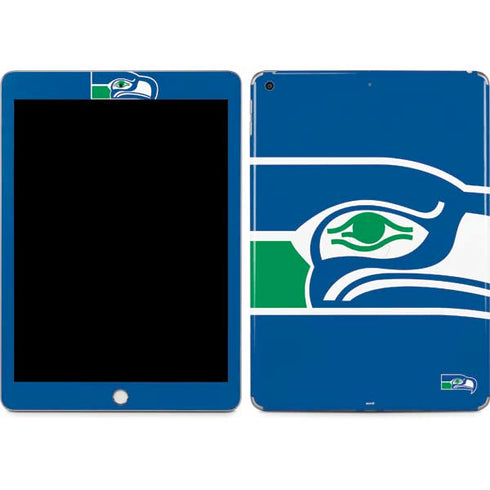 NFL Seattle Seahawks Retro Logo Apple iPad Skin