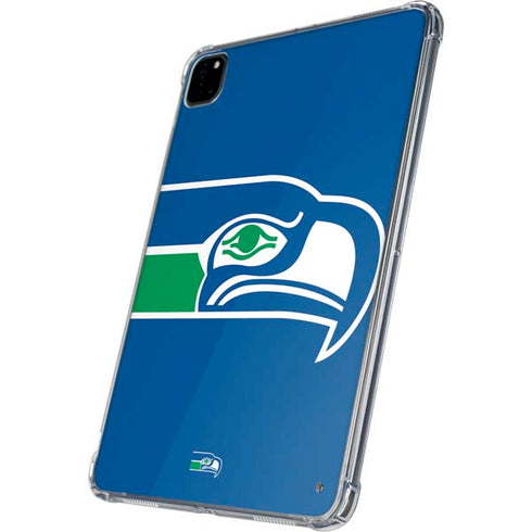 NFL Seattle Seahawks Retro Logo iPad Pro 11in (2024) Clear Case