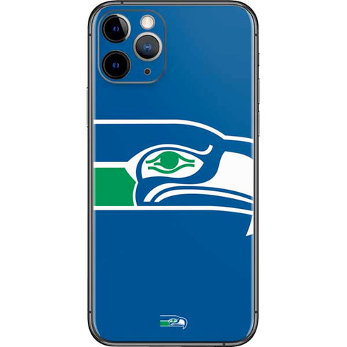NFL Seattle Seahawks Retro Logo iPhone 11 Pro Skin