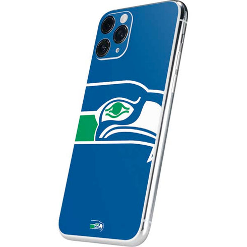 NFL Seattle Seahawks Retro Logo iPhone 11 Pro Skin