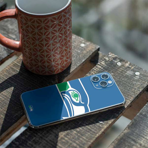 NFL Seattle Seahawks Retro Logo iPhone 11 Pro Skin