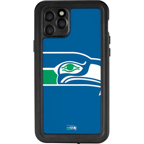 NFL Seattle Seahawks Retro Logo iPhone 11 Pro Waterproof Case