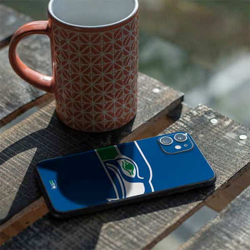 NFL Seattle Seahawks Retro Logo iPhone 11 Skin