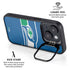 NFL Seattle Seahawks Retro Logo iPhone 14 Plus Kickstand Case