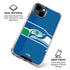 NFL Seattle Seahawks Retro Logo iPhone 15 Clear Case