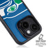 NFL Seattle Seahawks Retro Logo iPhone 15 Plus Kickstand Case