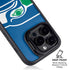 NFL Seattle Seahawks Retro Logo iPhone 15 Pro Max Kickstand Case