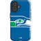 NFL Seattle Seahawks Retro Logo iPhone 16 Plus Impact Case