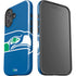 NFL Seattle Seahawks Retro Logo iPhone 16 Plus Impact Case