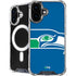 NFL Seattle Seahawks Retro Logo iPhone 16 Plus MagSafe Case