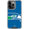 NFL Seattle Seahawks Retro Logo iPhone 16 Pro Clear Case