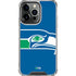 NFL Seattle Seahawks Retro Logo iPhone 16 Pro Max Clear Case