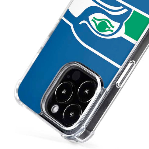NFL Seattle Seahawks Retro Logo iPhone 16 Pro Max MagSafe Case