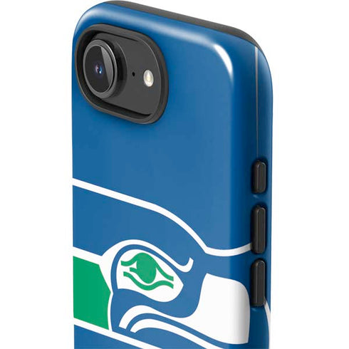 NFL Seattle Seahawks Retro Logo iPhone 16e Impact Case