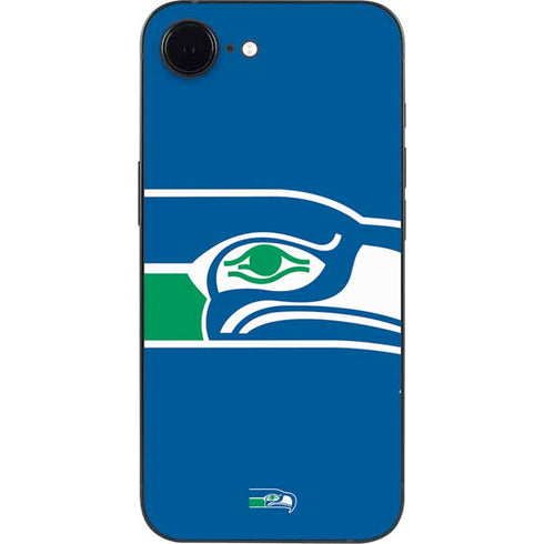 NFL Seattle Seahawks Retro Logo iPhone 16e Skin