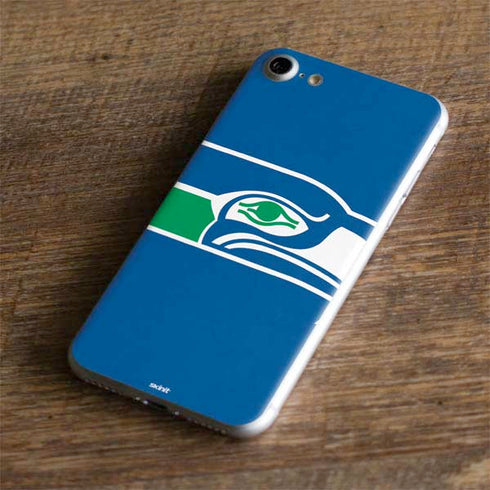 NFL Seattle Seahawks Retro Logo iPhone 8 Skin
