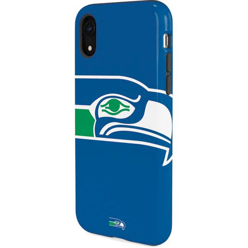NFL Seattle Seahawks Retro Logo iPhone XR Pro Case