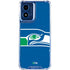 NFL Seattle Seahawks Retro Logo Moto G Play 4G (2024) Clear Case