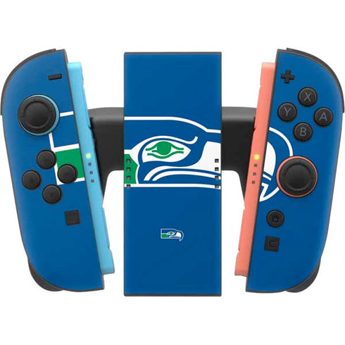 NFL Seattle Seahawks Retro Logo Nintendo Switch 2 (2025) Joy-Con Controller Skin