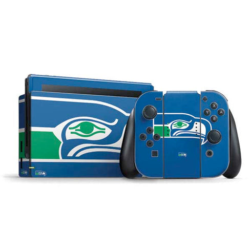 NFL Seattle Seahawks Retro Logo Nintendo Skins
