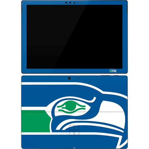 NFL Seattle Seahawks Retro Logo Surface Pro 7 Skin