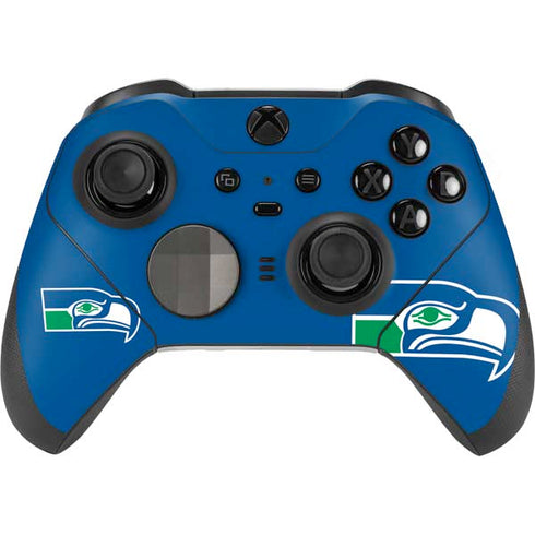 NFL Seattle Seahawks Retro Logo Xbox Elite Wireless Controller Series 2 Skin