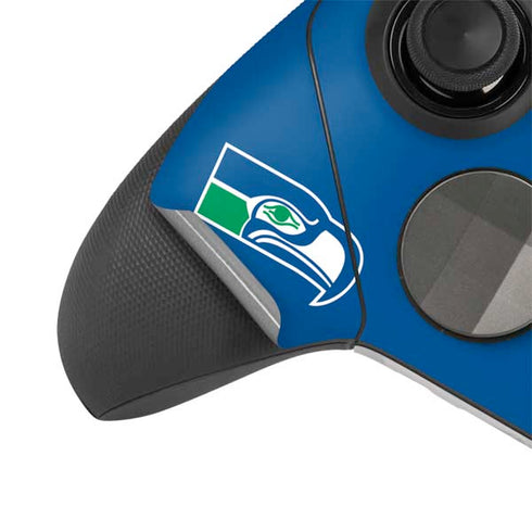 NFL Seattle Seahawks Retro Logo Xbox Elite Wireless Controller Series 2 Skin