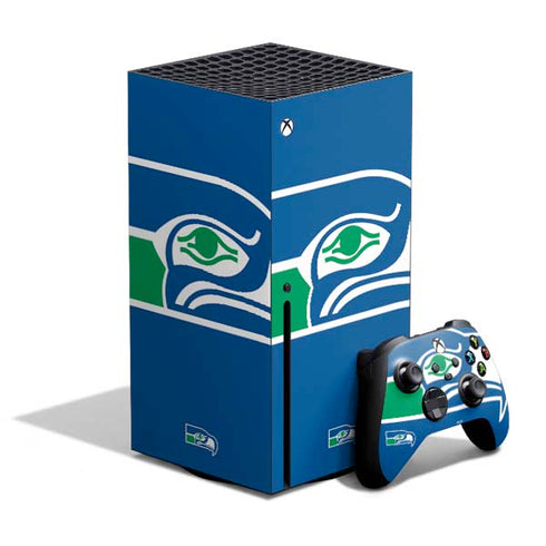 NFL Seattle Seahawks Retro Logo Xbox Series X Skins