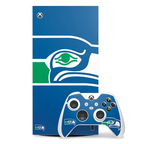 NFL Seattle Seahawks Retro Logo Xbox Series X Skins