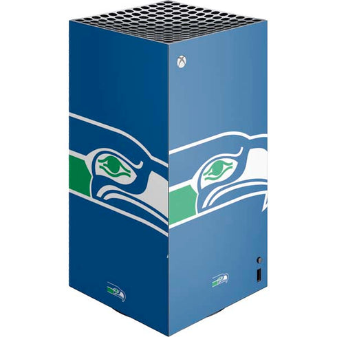NFL Seattle Seahawks Retro Logo XBox Series X Digital Edition Console Skin