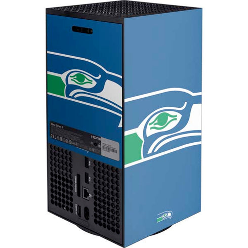 NFL Seattle Seahawks Retro Logo XBox Series X Digital Edition Console Skin