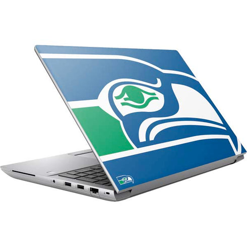 NFL Seattle Seahawks Retro Logo HP ZBook Fury 16 G10 Skin