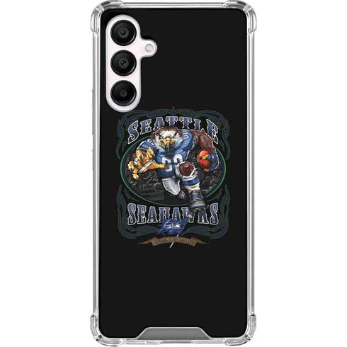 Liquid Blue NFL Seattle Seahawks Running Back Galaxy A16 5G Clear Case
