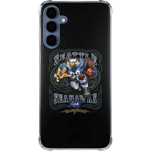 Liquid Blue NFL Seattle Seahawks Running Back Galaxy A35 5G Clear Case