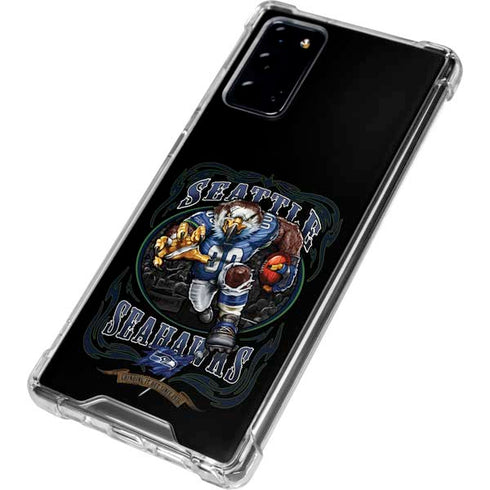 Liquid Blue NFL Seattle Seahawks Running Back Galaxy Note20 5G Clear Case