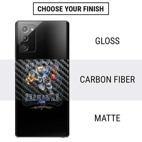 Liquid Blue NFL Seattle Seahawks Running Back Galaxy Note20 5G Skin