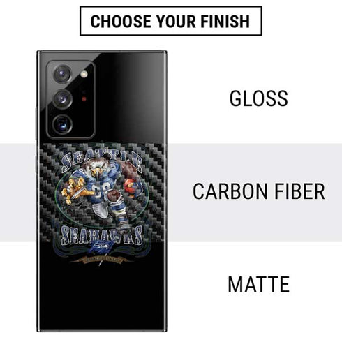 Liquid Blue NFL Seattle Seahawks Running Back Galaxy Note20 Ultra 5G Skin