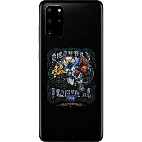 Liquid Blue NFL Seattle Seahawks Running Back Galaxy S20 Plus Skin