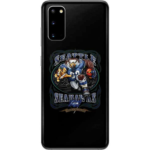 Liquid Blue NFL Seattle Seahawks Running Back Galaxy S20 Skin