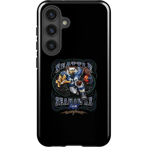 Liquid Blue NFL Seattle Seahawks Running Back Galaxy S25 Impact Case