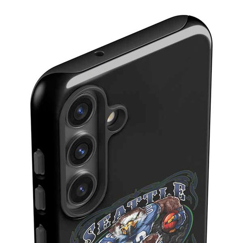 Liquid Blue NFL Seattle Seahawks Running Back Galaxy S25 Impact Case
