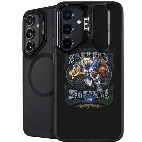 Liquid Blue NFL Seattle Seahawks Running Back Galaxy S25 Kickstand Case