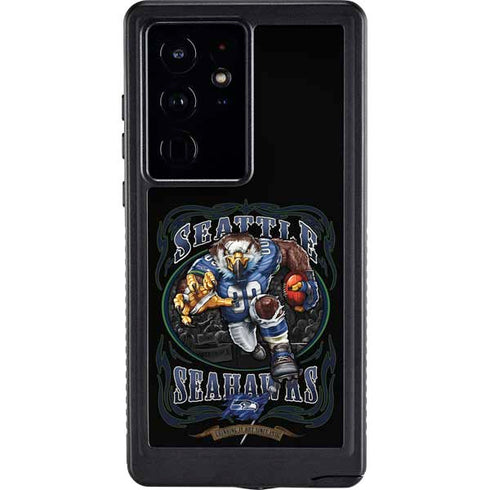 Liquid Blue NFL Seattle Seahawks Running Back Galaxy S24 Ultra Waterproof Case