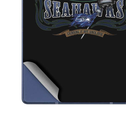 Liquid Blue NFL Seattle Seahawks Running Back Galaxy Z Fold6 Skin