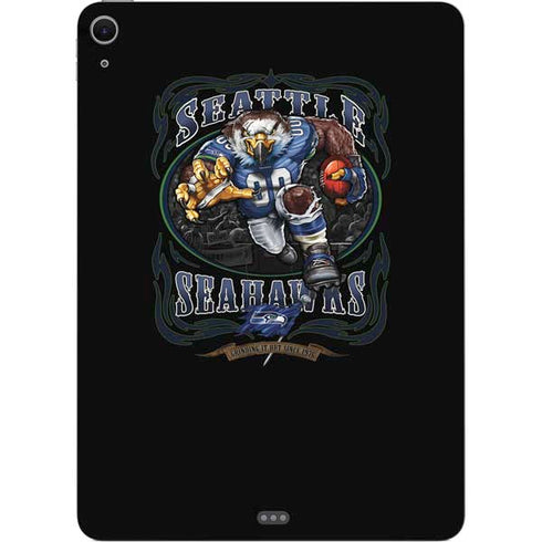 Liquid Blue NFL Seattle Seahawks Running Back Apple iPad Air Skin