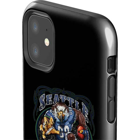 Liquid Blue NFL Seattle Seahawks Running Back iPhone 11 Impact Case