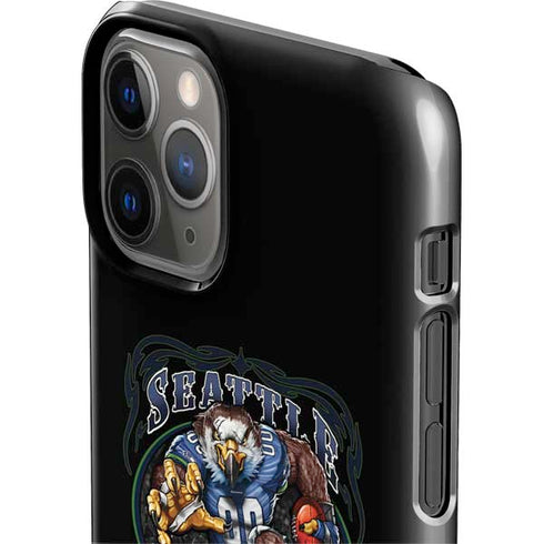 Liquid Blue NFL Seattle Seahawks Running Back iPhone 11 Pro Lite Case