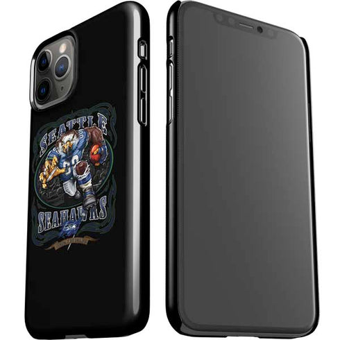 Liquid Blue NFL Seattle Seahawks Running Back iPhone 11 Pro Lite Case